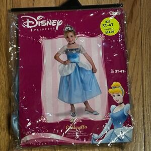 Disney Princess Cinderella Toddler Costume Size 3T-4T